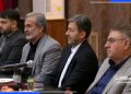 مرتضی موحدی نیا، مهدی جمالی نژاد، سیدامیر سامع و مهدی ارجمندی در نشست تخصصی مدیران عامل و رؤسای سازمان‌ها و شرکت‌های مدیریت پسماند شهرداری‌های کشور