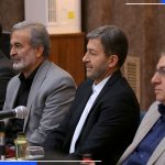 مرتضی موحدی نیا، مهدی جمالی نژاد، سیدامیر سامع و مهدی ارجمندی در نشست تخصصی مدیران عامل و رؤسای سازمان‌ها و شرکت‌های مدیریت پسماند شهرداری‌های کشور