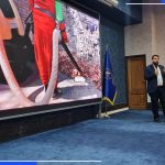 طاها ساقیان نماینده گروه صنعتی ابراهیم در نشست تخصصی مدیران عامل و رؤسای سازمان‌ها و شرکت‌های مدیریت پسماند شهرداری‌های کشور