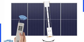 معرفی دستگاه شست‌وشوی پنل خورشیدی با سامانه تعلیق و کنترل از راه دور - مدل CPCR165B