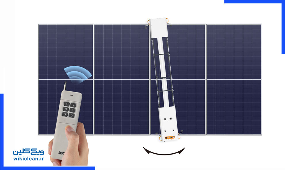 معرفی دستگاه شست‌وشوی پنل خورشیدی با سامانه تعلیق و کنترل از راه دور - مدل CPCR165B