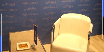 غرفه ویکی‌کلین در نمایشگاه ایران ریتیل شو