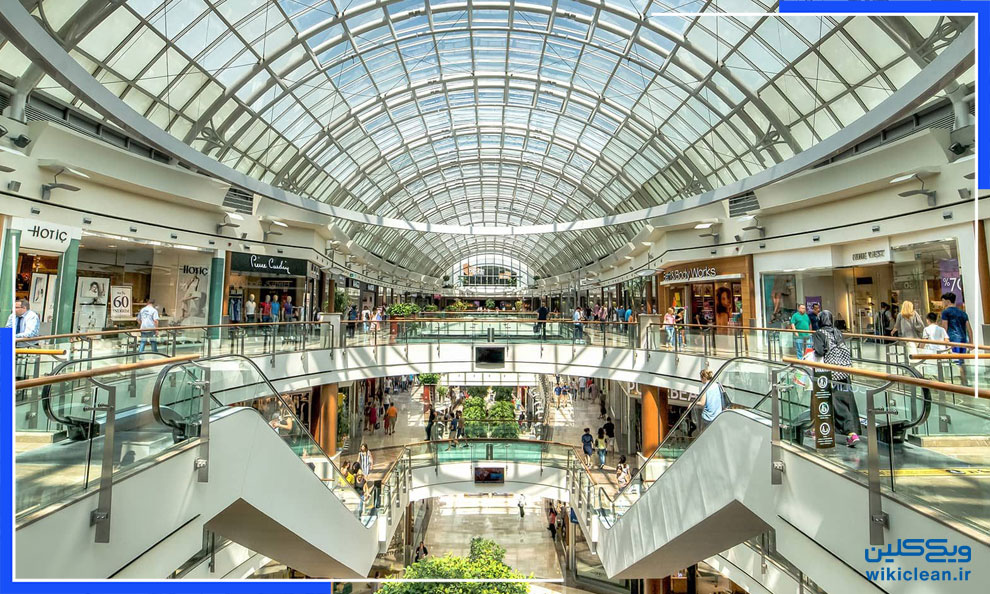 نقش طراحی داخلی در سهولت یا دشواریِ نظافت مجتمع‌های تجاری